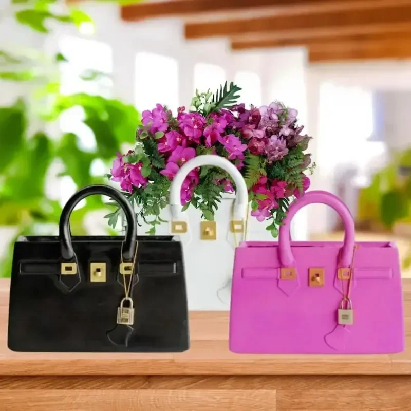 Ikebana Vase Kenzan - Borsa Vasi di fiori Vasi di