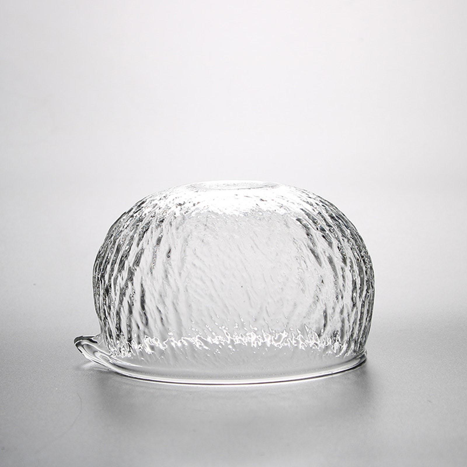 Matcha Bowl Chawan - Ciotola Artigianale in Vetro Trasparente per