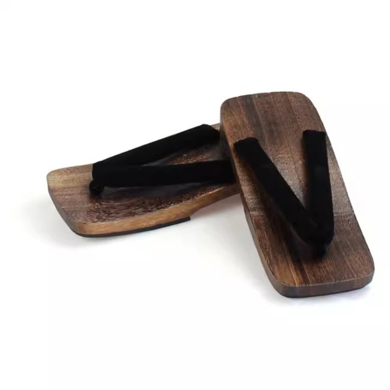 Geta Wooden Sandal - Sandali Estivi da Uomo in Legno