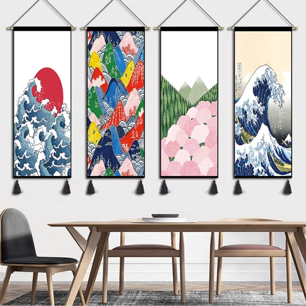 Japanese Living Lifestyle - Arazzi con immagini sospese in stile