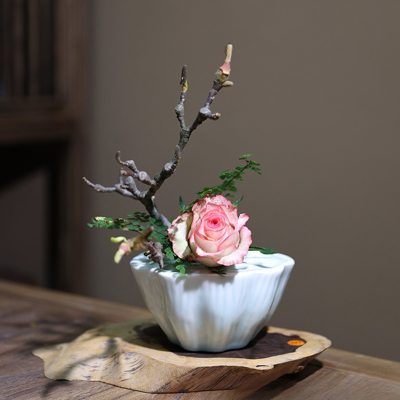 1 pz. Supporto in ceramica a f - Ikebana Vase Kenzan recensione e prezzo