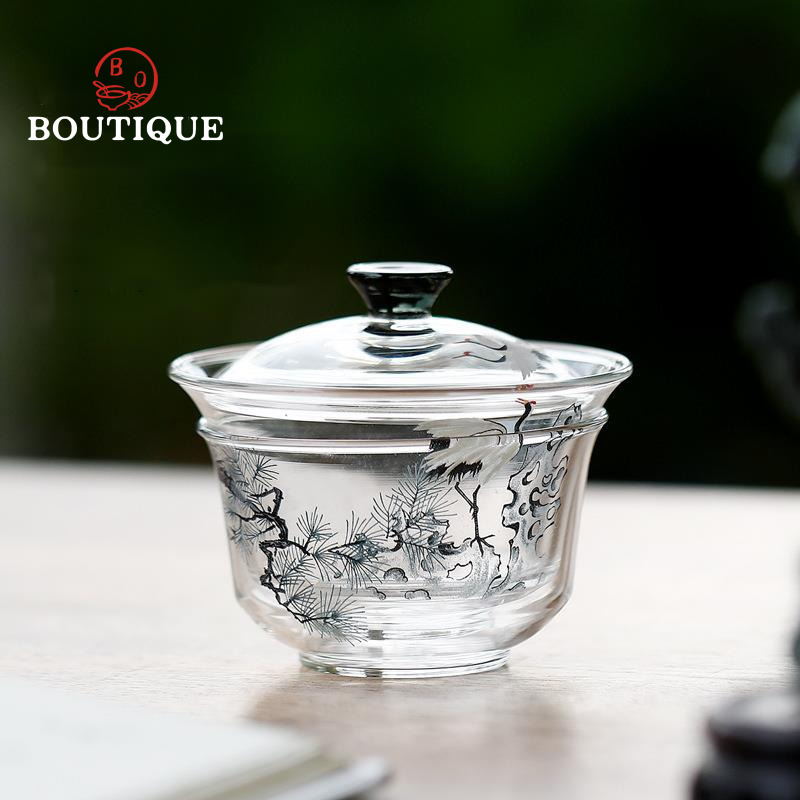 Pino e gru Gaiwan Ciotola da t - Matcha Bowl Chawan recensione e prezzo
