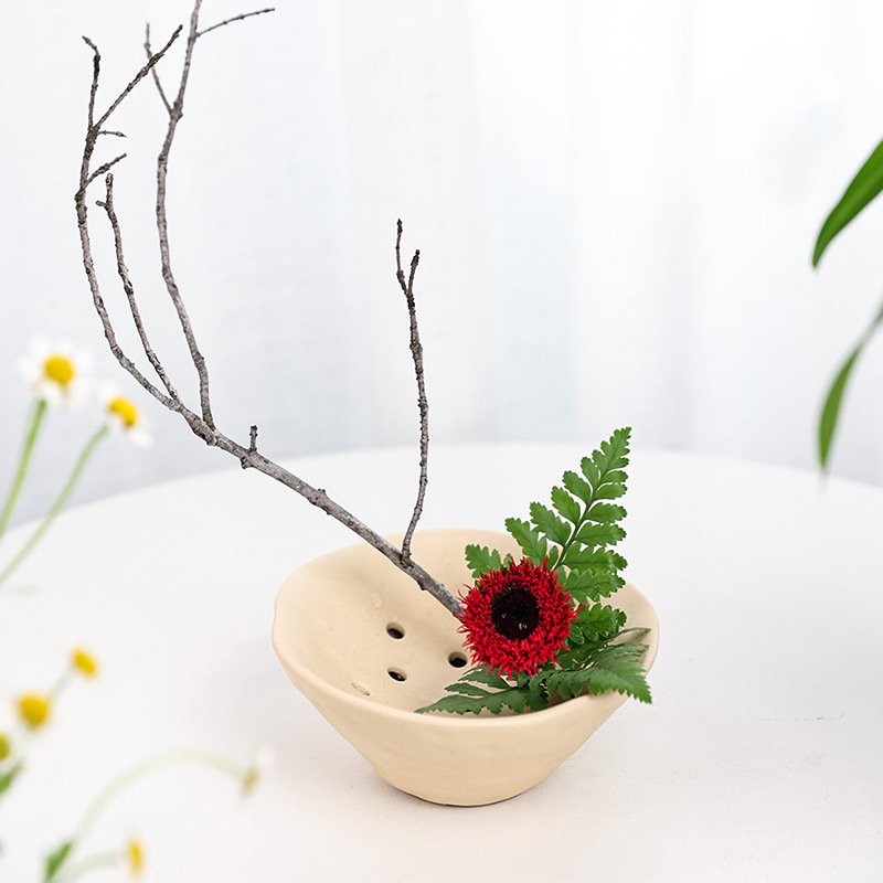 Caves ciotole per fiori cerami - Ikebana Vase Kenzan recensione e prezzo