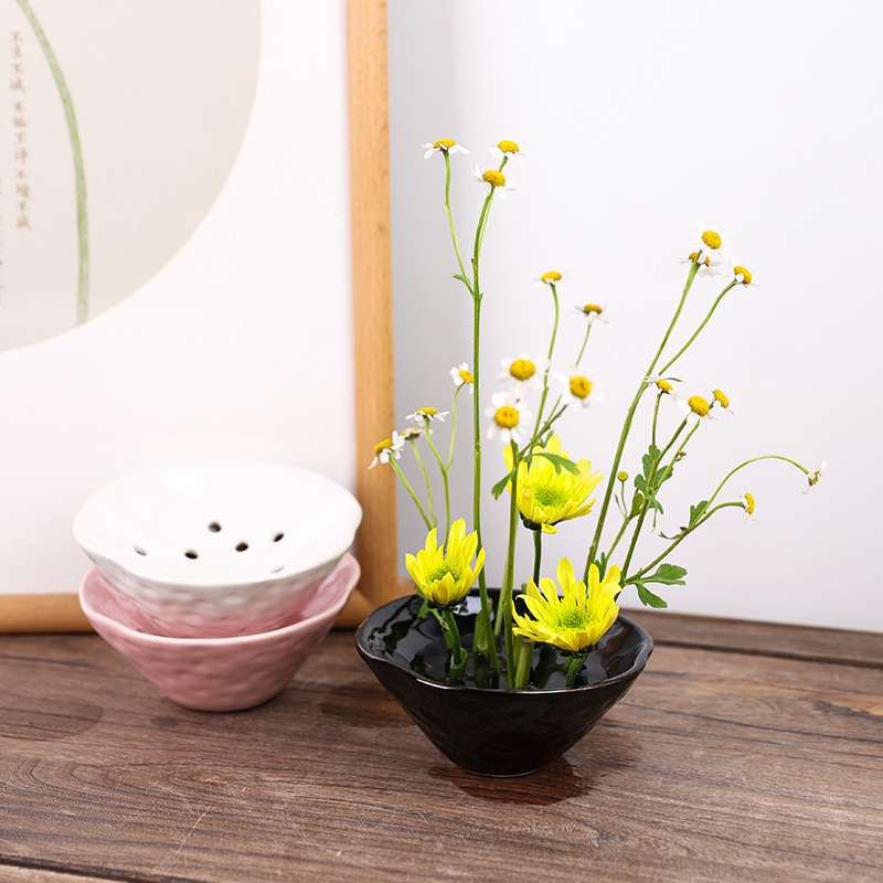 Caves ciotole per fiori cerami - Ikebana Vase Kenzan recensione e prezzo