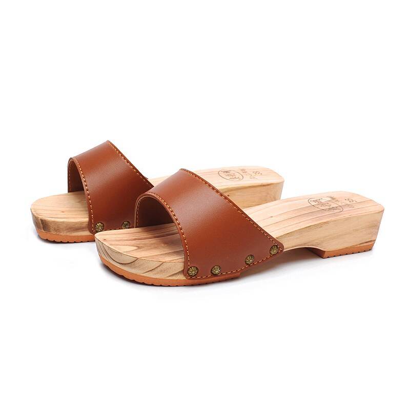 Pantofole da donna in legno Es - Geta Wooden Sandal recensione e prezzo
